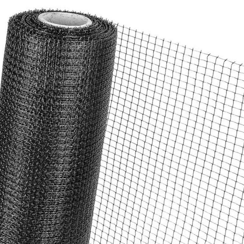 Plastic bidirectional stretch mesh