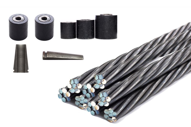 Prestressed anchor cable